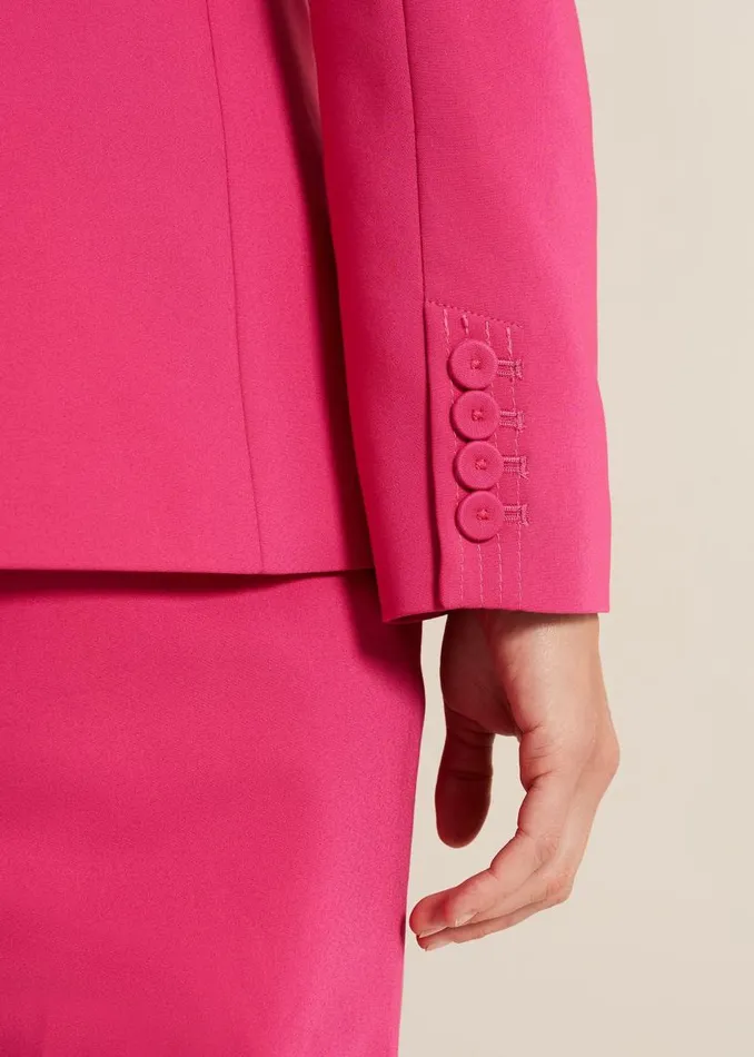 Phase Eight Jackets Ulrica Fitted Suit Jacket Hot Pink 8211 Women