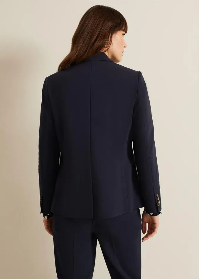 Phase Eight Jackets Ulrica Fitted Suit Jacket Navy 8211 Women