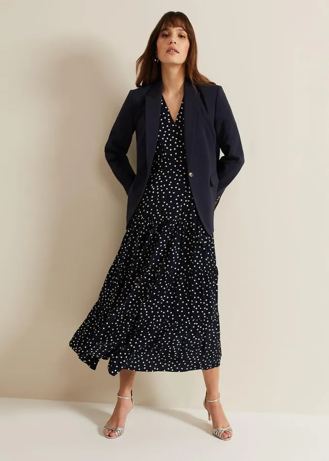 Phase Eight Jackets Ulrica Fitted Suit Jacket Navy 8211 Women
