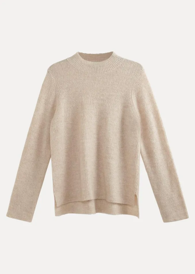 Phase Eight Knitwear Connie Mohair Blend Jumper Stone 8211 Women