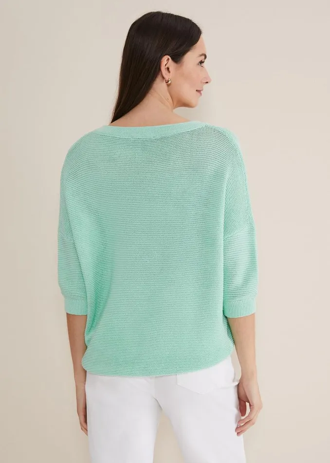 Phase Eight Knitwear Nadia Tape Knit Mint 8211 Women