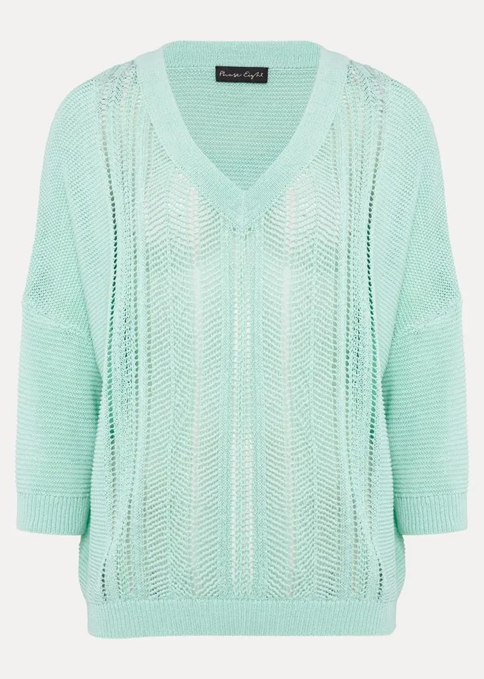 Phase Eight Knitwear Nadia Tape Knit Mint 8211 Women