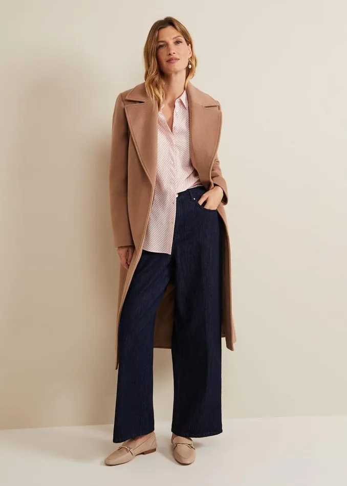 Phase Eight Shirts and Blouses Bernice Stripe Shirt Whitepink 8211 Women