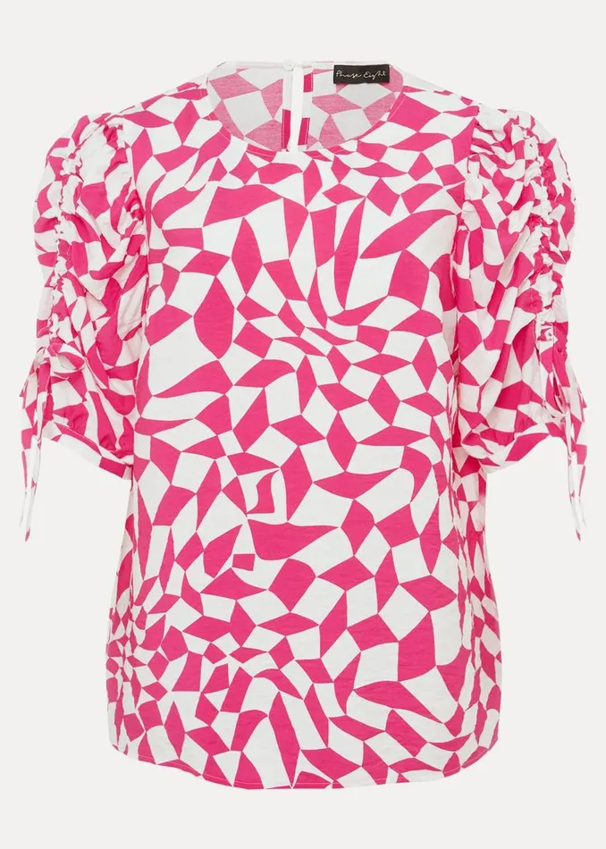 Phase Eight Shirts and Blouses Marnie Geo Top Multicoloured 8211 Women