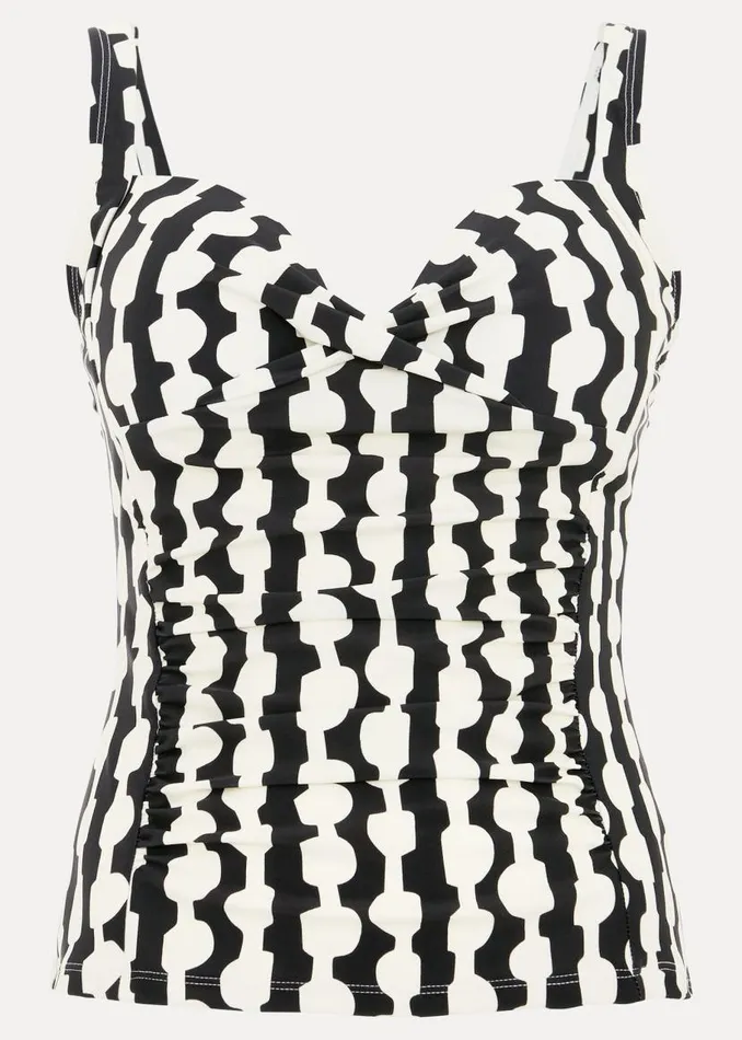 Phase Eight Swimwear Lara Tankini Top Black 8211 Women