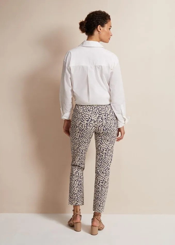 Phase Eight Trousers Carmella Printed Straight Leg Trousers Carbonwhite 8211 Women Phase Eight Trousers Carmella Printed Straight Leg Trousers Carbonwhite 8211 Women