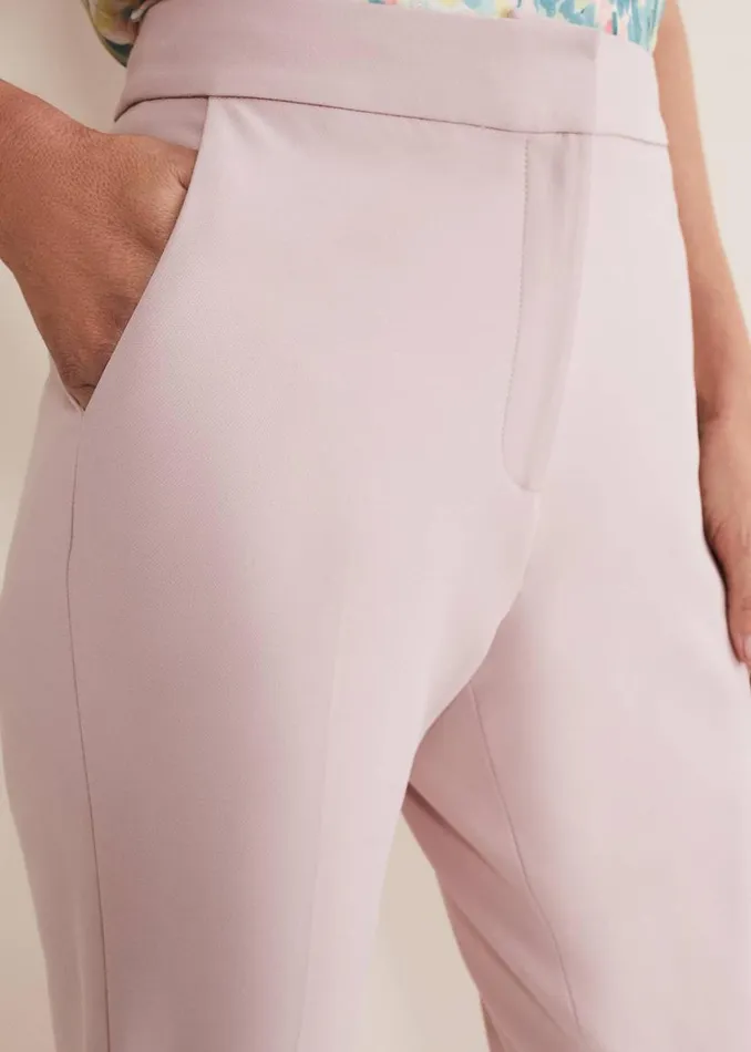 Phase Eight Trousers Eira Cigarette Trousers Soft Pink 8211 Women