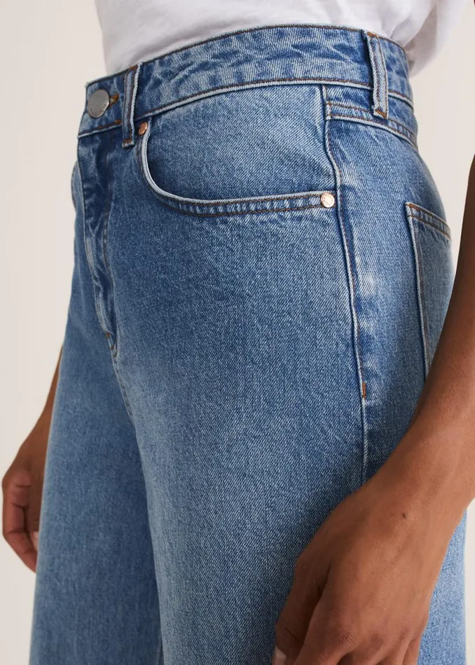 Phase Eight Trousers Eleyana Mid Wash Wide Leg Jean Mid Wash 8211 Women
