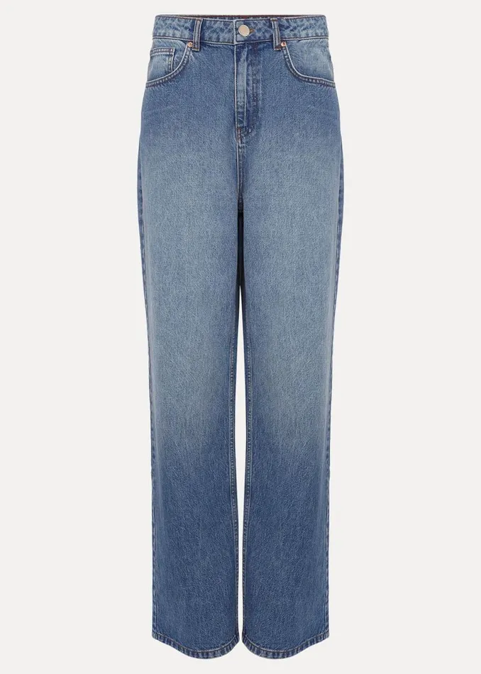 Phase Eight Trousers Eleyana Mid Wash Wide Leg Jean Mid Wash 8211 Women