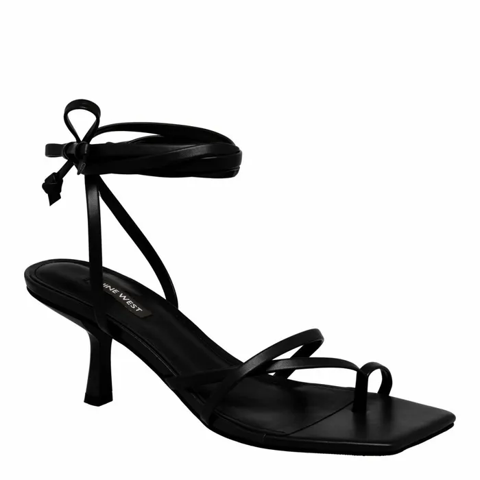 PINA Black Women Nine West Sandals