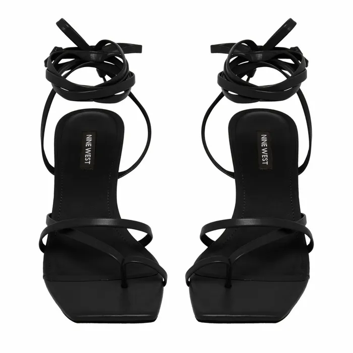 PINA Black Women Nine West Sandals