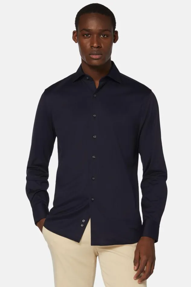 Polo Shirts Men Boggi Milano Cotton Jersey Regular Fit Polo Shirt Navy Blue Polo Shirts Men Boggi Milano Cotton Jersey Regular Fit Polo Shirt Navy Blue