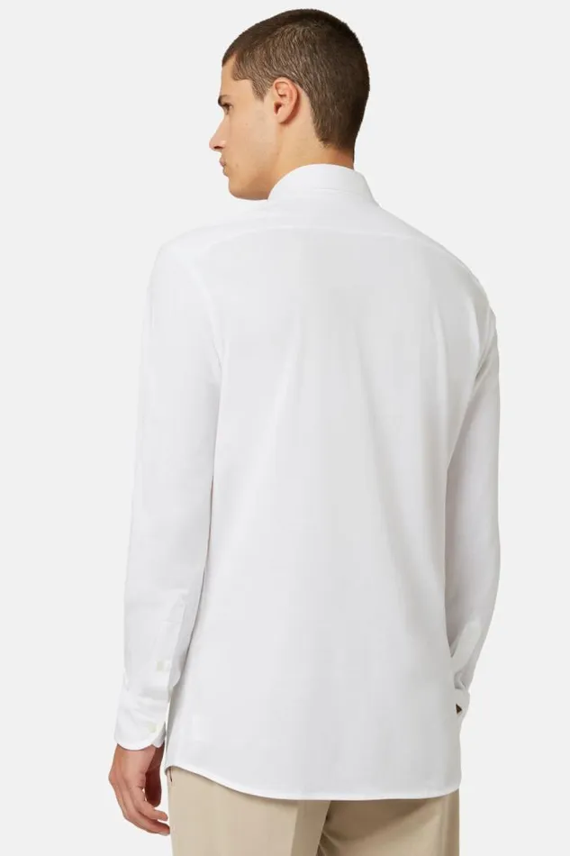 Polo Shirts Men Boggi Milano Cotton Piqu Regular Fit Polo Shirt White Polo Shirts Men Boggi Milano Cotton Piqu Regular Fit Polo Shirt White