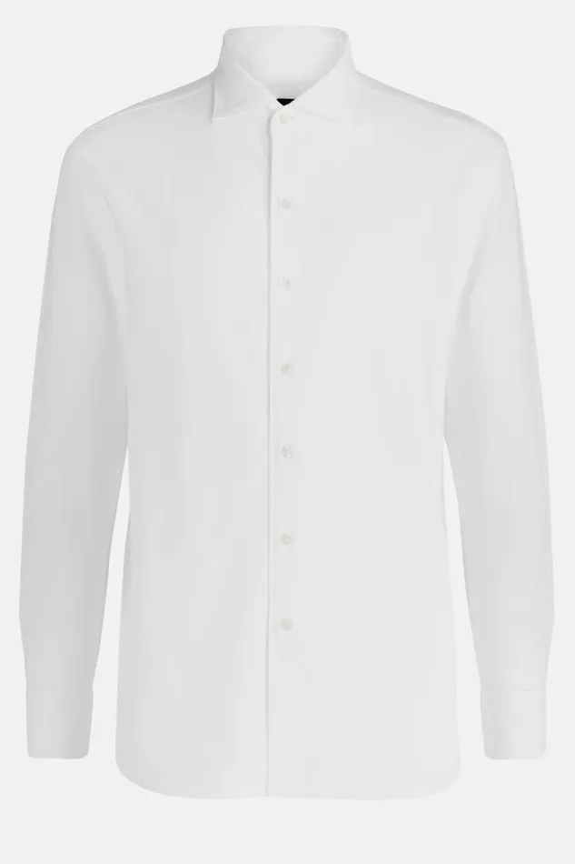 Polo Shirts Men Boggi Milano Cotton Piqu Regular Fit Polo Shirt White Polo Shirts Men Boggi Milano Cotton Piqu Regular Fit Polo Shirt White