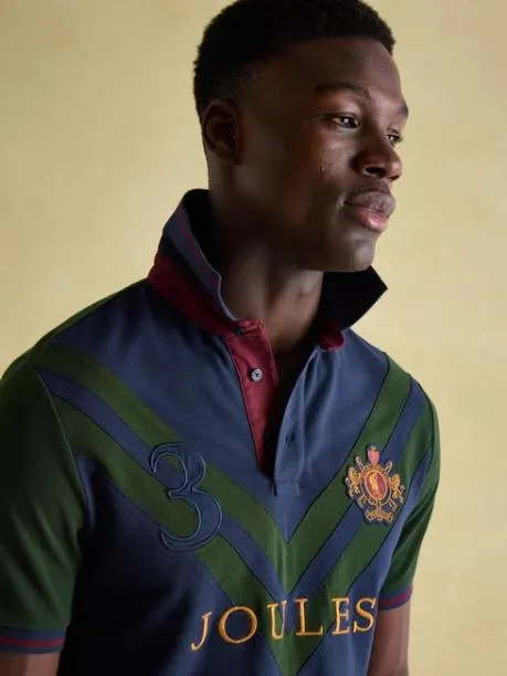 Polo Shirts Men Joules GreenNavy Classic Fit Polo Shirt