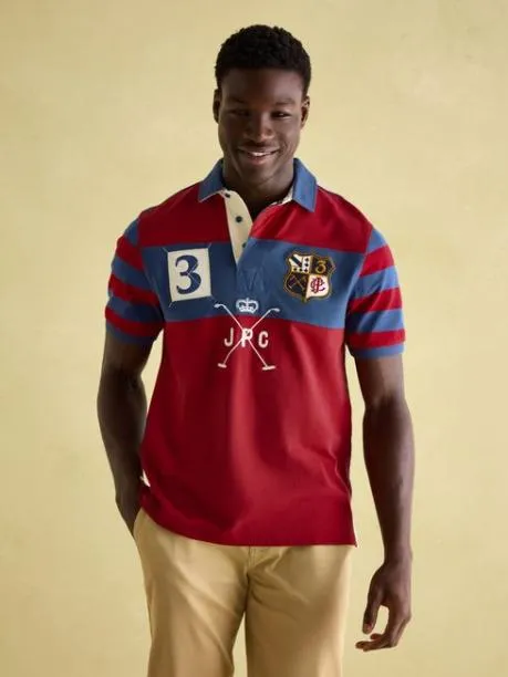 Polo Shirts Men Joules Red Classic Fit Polo Shirt
