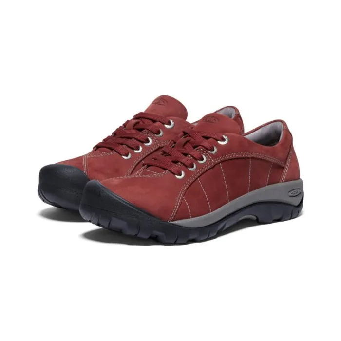 Presidio Fired Brick Leather Oxford Women KEEN Shoes