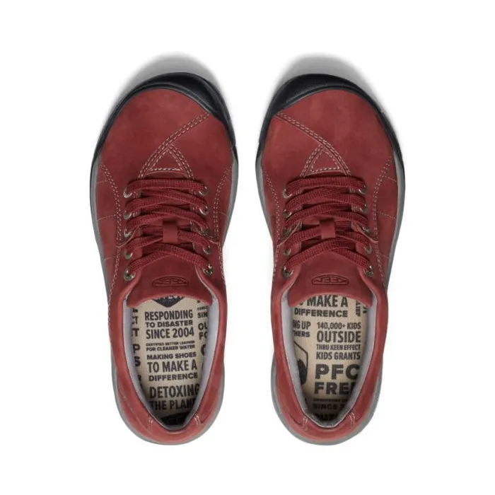 Presidio Fired Brick Leather Oxford Women KEEN Shoes
