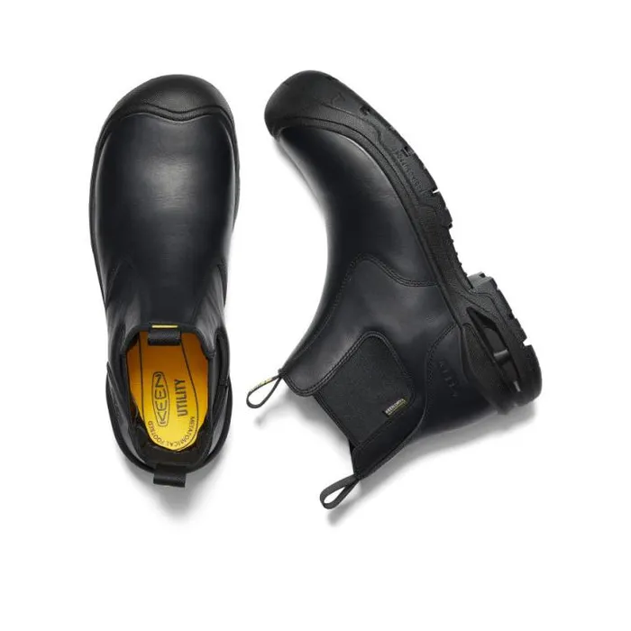 PullOn Waterproof Work Boots 8211 Juneau Romeo Men KEEN SlipOns