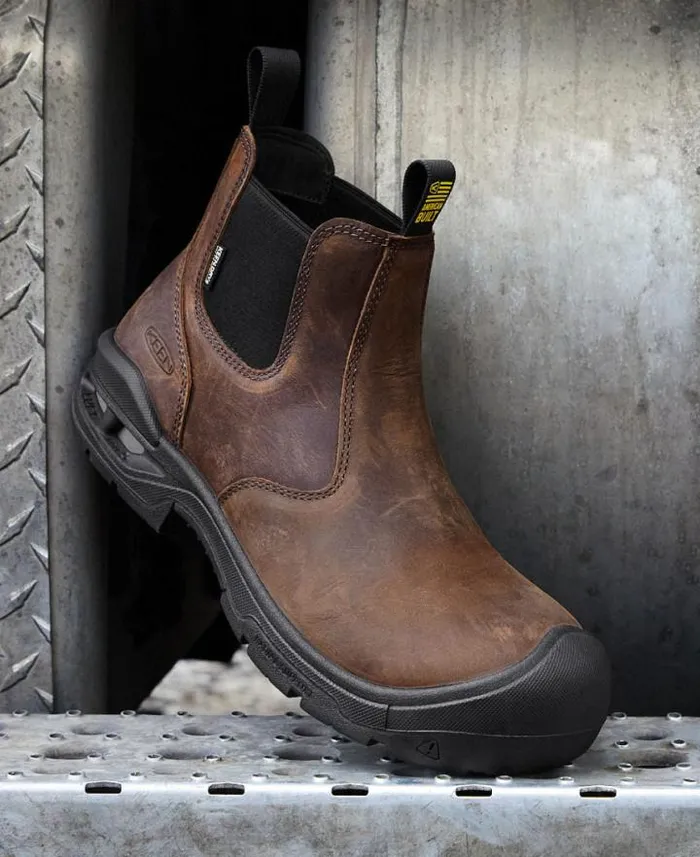 PullOn Waterproof Work Boots 8211 Juneau Romeo Men KEEN SlipOns