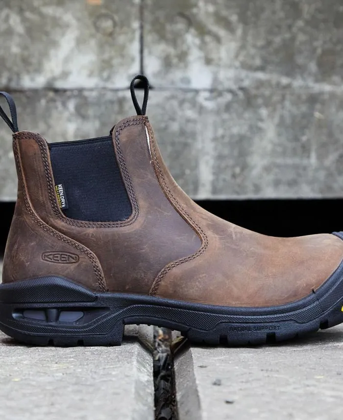 PullOn Waterproof Work Boots 8211 Juneau Romeo Men KEEN SlipOns