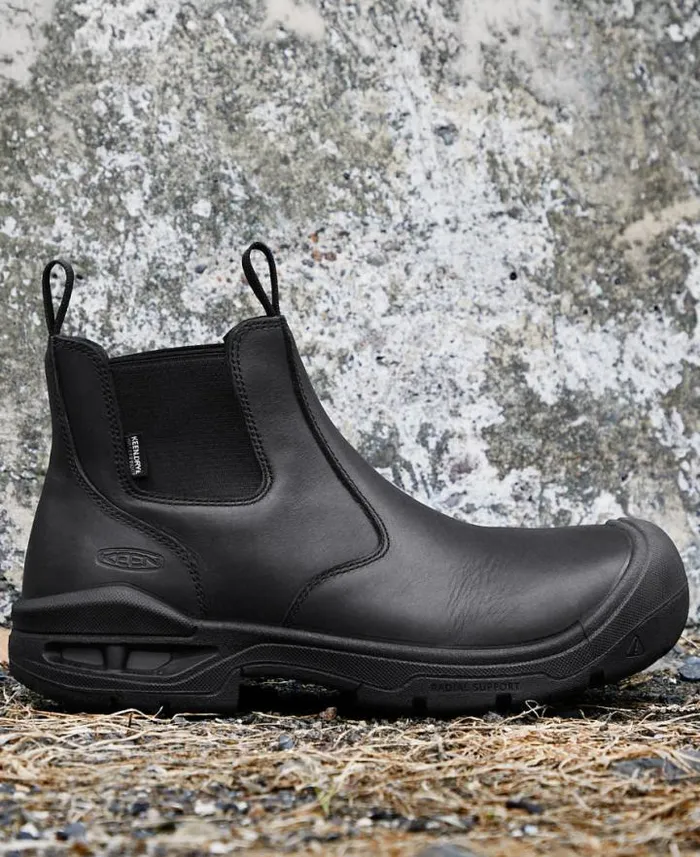 PullOn Waterproof Work Boots 8211 Juneau Romeo Men KEEN SlipOns