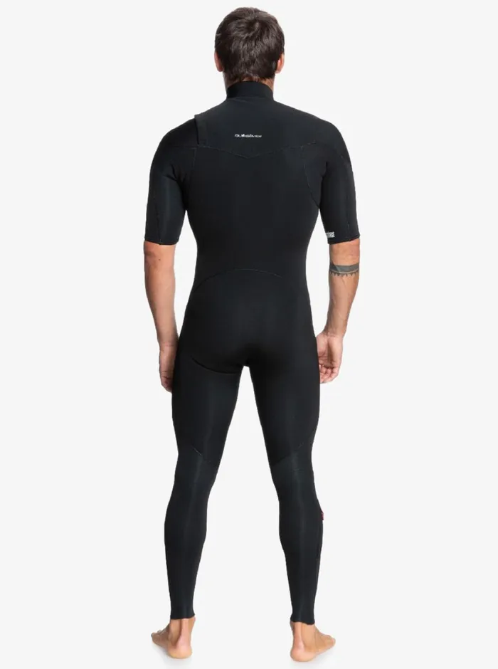 Quiksilver 22mm Everyday Sessions Short Sleeve Spring Suit Black Mens Wetsuits