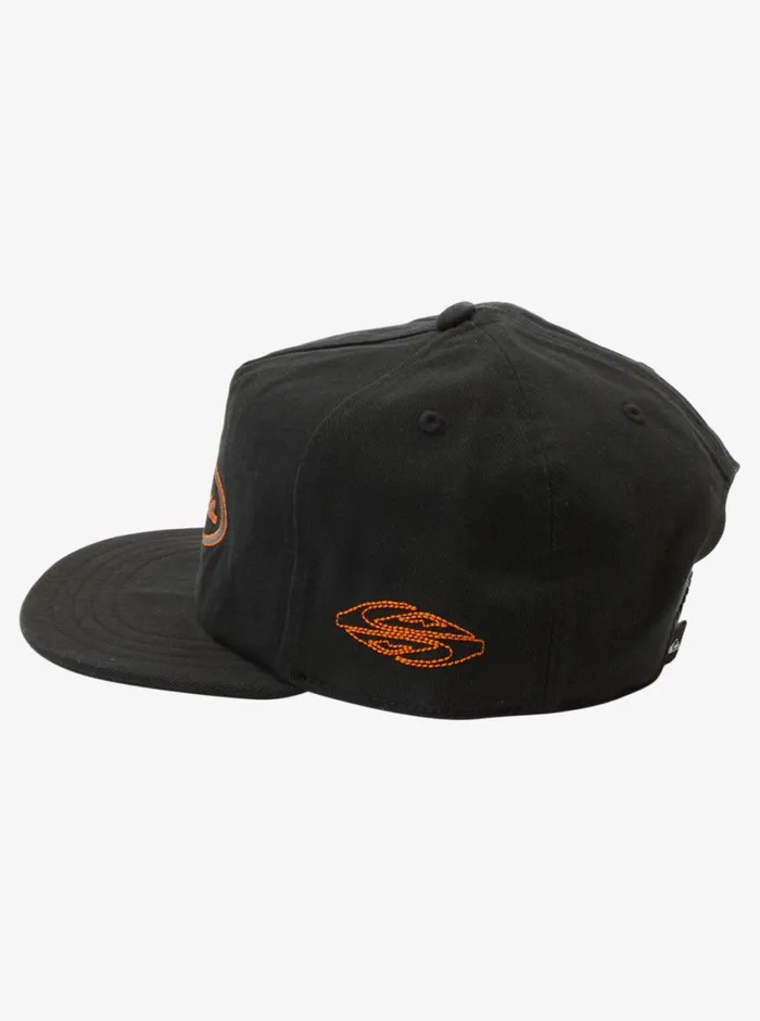 Quiksilver 816 Cappin Snapback Hat Black Boys Hats Quiksilver 816 Cappin Snapback Hat Black Boys Hats