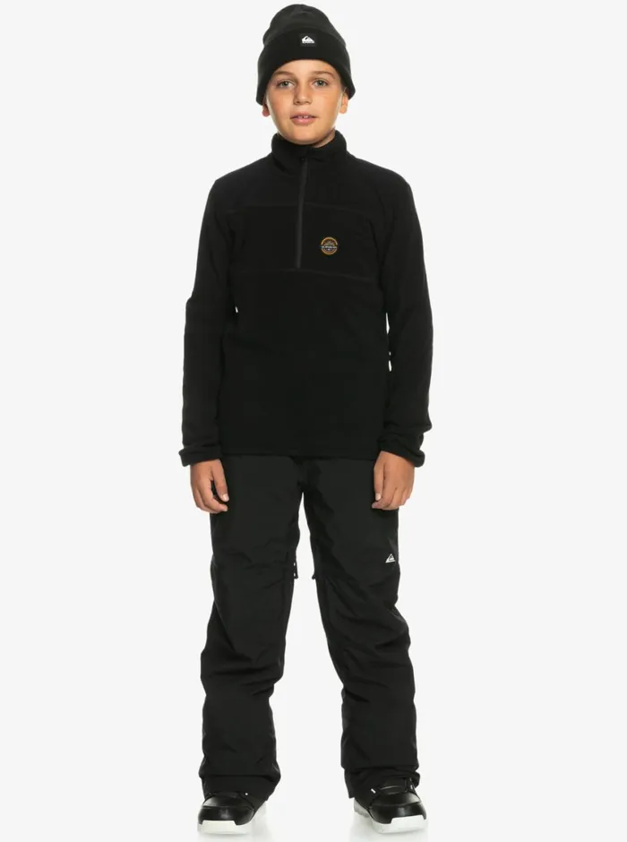 Quiksilver 816 Estate Technical Snow Pants True Black Boys Snow Pants