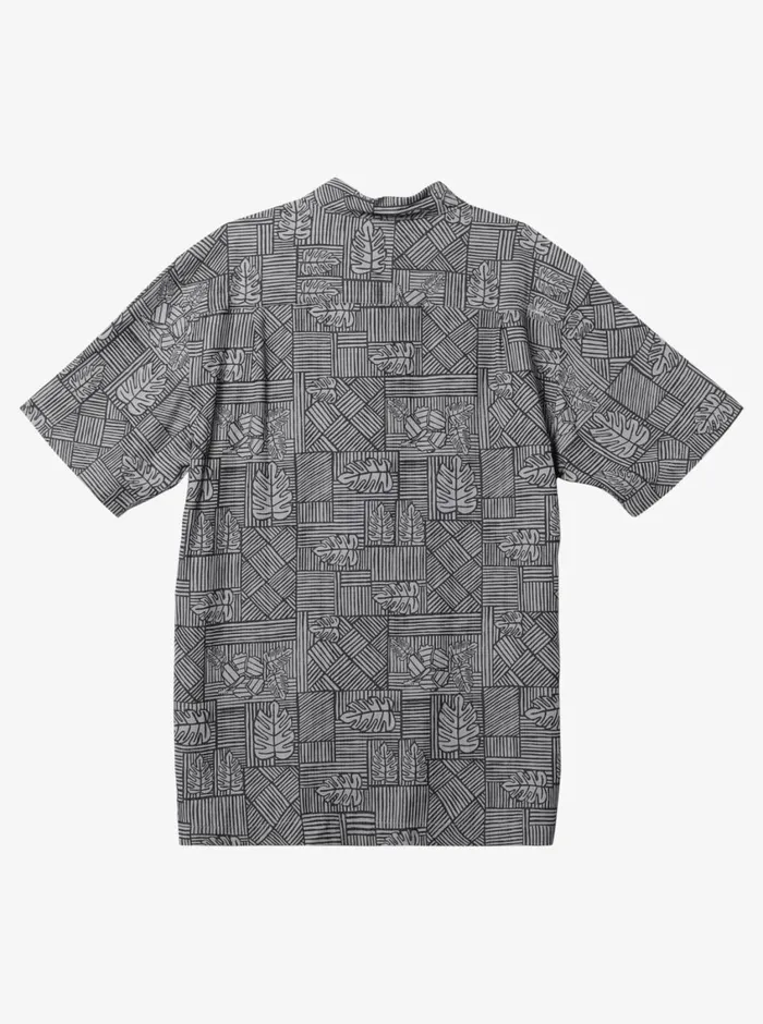 Quiksilver Amazed Palm Woven Shirt Black Amazed Palm MensWaterman Shirts and Polos