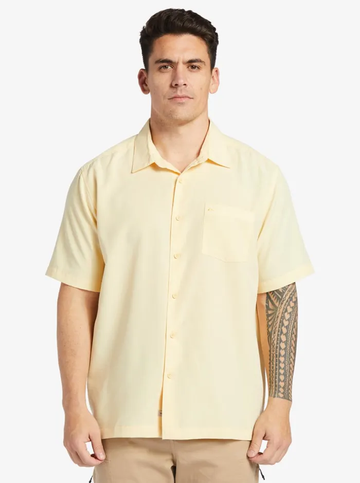 Quiksilver Centinela Premium AntiWrinkle Shirt Double Cream Centinella MensWaterman Shirts and Polos Quiksilver Centinela Premium AntiWrinkle Shirt Double Cream Centinella MensWaterman Shirts and Polos