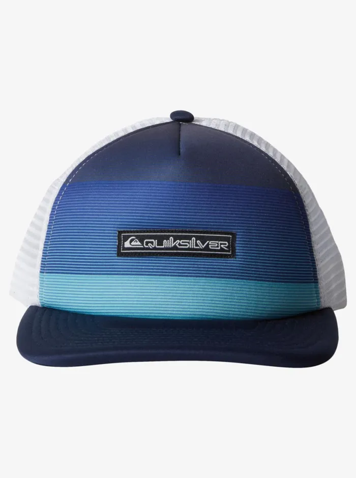 Quiksilver Emu Coop Trucker Hat Monaco Blue Mens Hats Quiksilver Emu Coop Trucker Hat Monaco Blue Mens Hats