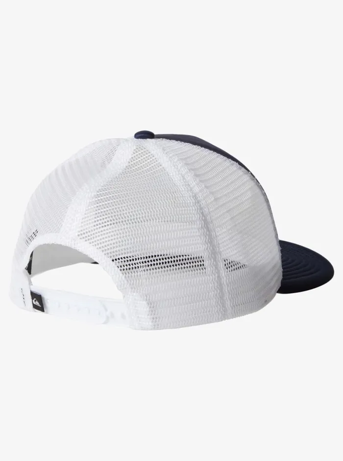 Quiksilver Emu Coop Trucker Hat Monaco Blue Mens Hats Quiksilver Emu Coop Trucker Hat Monaco Blue Mens Hats