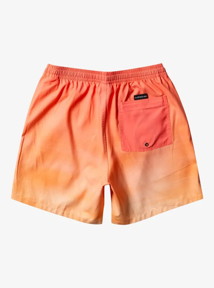Quiksilver Everyday Breeze 17034 Volleys Copper Tan Mens Elastic Waist Quiksilver Everyday Breeze 17034 Volleys Copper Tan Mens Elastic Waist