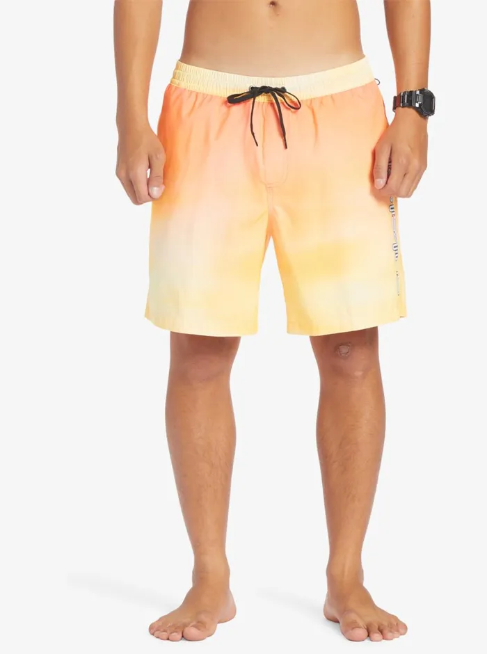Quiksilver Everyday Breeze 17034 Volleys Copper Tan Mens Elastic Waist Quiksilver Everyday Breeze 17034 Volleys Copper Tan Mens Elastic Waist