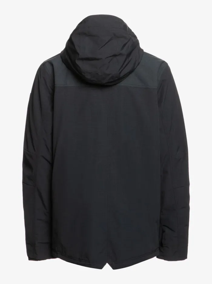 Quiksilver Fairbanks Technical Snow Jacket True Black Mens Snow Jackets