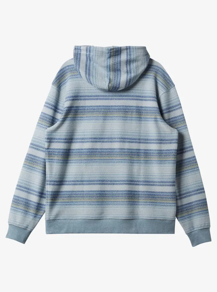 Quiksilver Great Otway Hoodie Pullover Sweatshirt Monaco Blue Great Otway Mens Sweatshirts and Hoodies