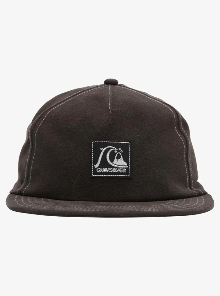 Quiksilver Heritage Cap Snapback Hat Black Mens Hats Quiksilver Heritage Cap Snapback Hat Black Mens Hats