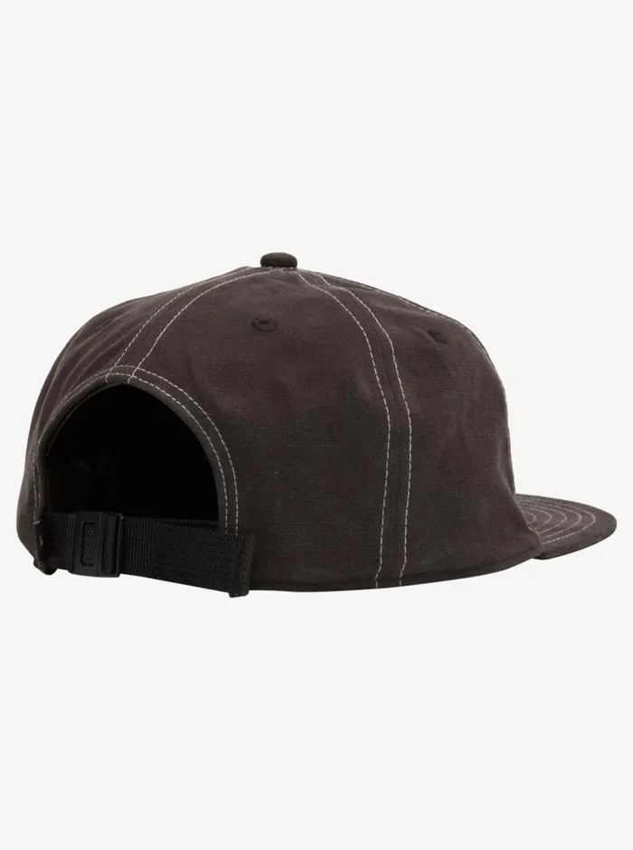 Quiksilver Heritage Cap Snapback Hat Black Mens Hats Quiksilver Heritage Cap Snapback Hat Black Mens Hats