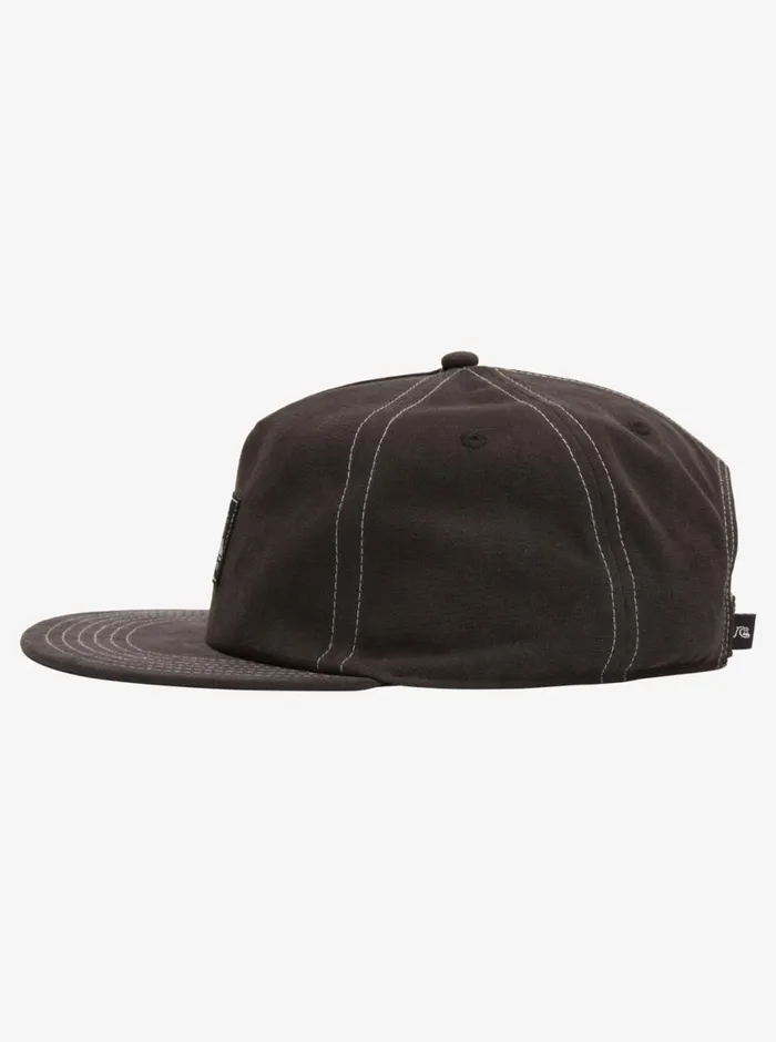 Quiksilver Heritage Cap Snapback Hat Black Mens Hats Quiksilver Heritage Cap Snapback Hat Black Mens Hats
