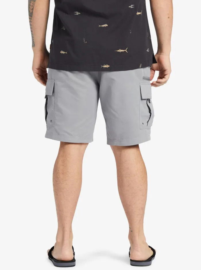 Quiksilver Maldive Atoll Cargo 20034 Shorts Sharkskin MensWaterman Shorts and Amphibians