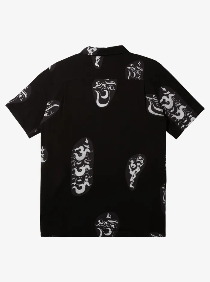 Quiksilver Pool Party Casual Short Sleeve Woven Shirt Black Aop Best Mix Ss Mens Shirts and Polos Quiksilver Pool Party Casual Short Sleeve Woven Shirt Black Aop Best Mix Ss Mens Shirts and Polos