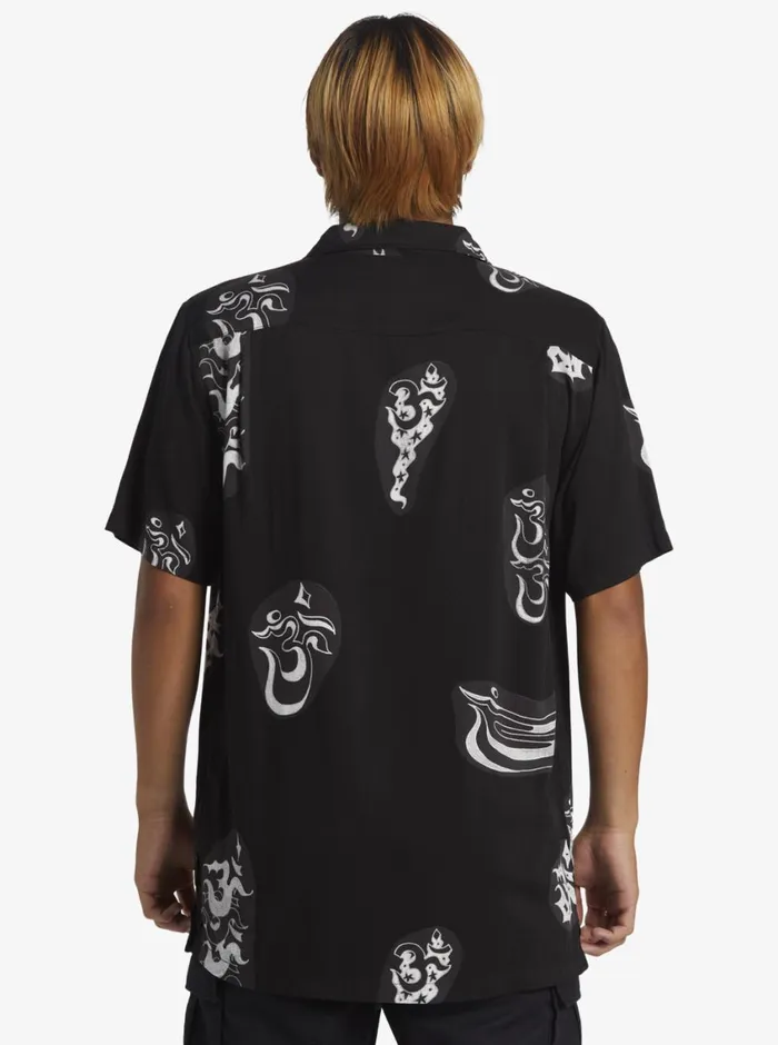 Quiksilver Pool Party Casual Short Sleeve Woven Shirt Black Aop Best Mix Ss Mens Shirts and Polos Quiksilver Pool Party Casual Short Sleeve Woven Shirt Black Aop Best Mix Ss Mens Shirts and Polos