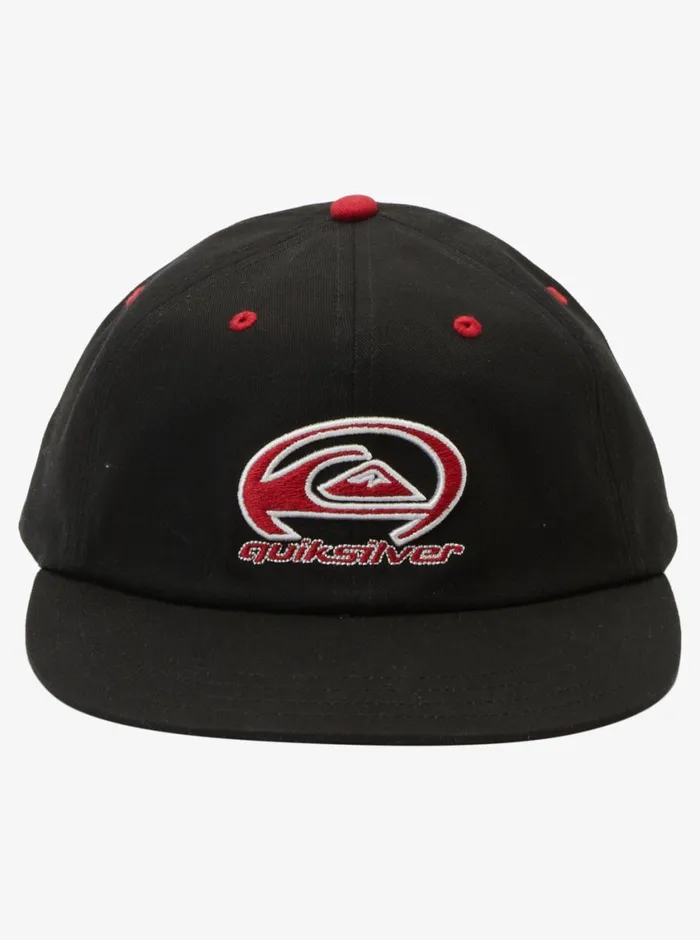 Quiksilver Saturn Crawler Snapback Hat Black Mens Hats