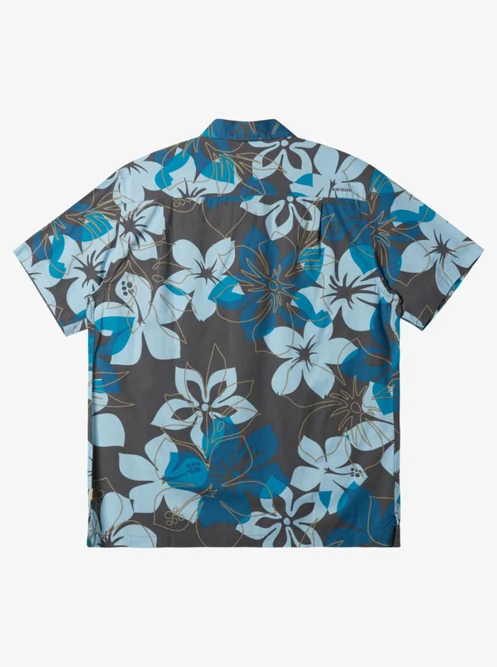 Quiksilver Wayfarer Woven Shirt Smoked Pearl Wayfarer Woven MensWaterman Shirts and Polos