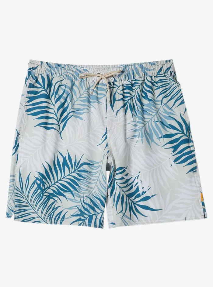 Quiksilver Wild Fern 17034 Elastic Waist Shorts Wild Fern Dawn Blue MensWaterman Elastic Waist Quiksilver Wild Fern 17034 Elastic Waist Shorts Wild Fern Dawn Blue MensWaterman Elastic Waist