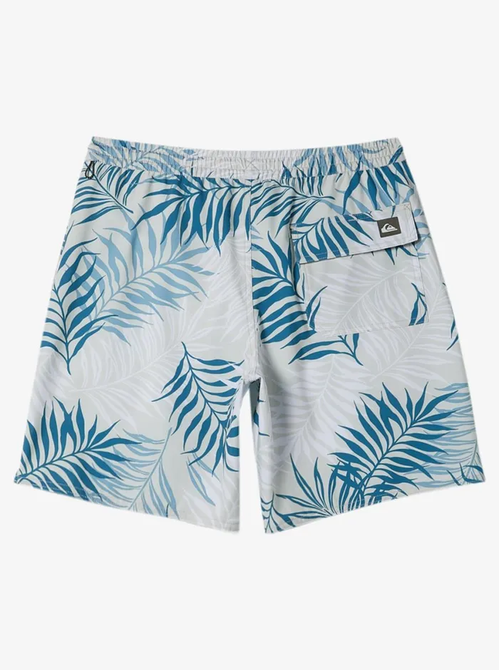 Quiksilver Wild Fern 17034 Elastic Waist Shorts Wild Fern Dawn Blue MensWaterman Elastic Waist Quiksilver Wild Fern 17034 Elastic Waist Shorts Wild Fern Dawn Blue MensWaterman Elastic Waist