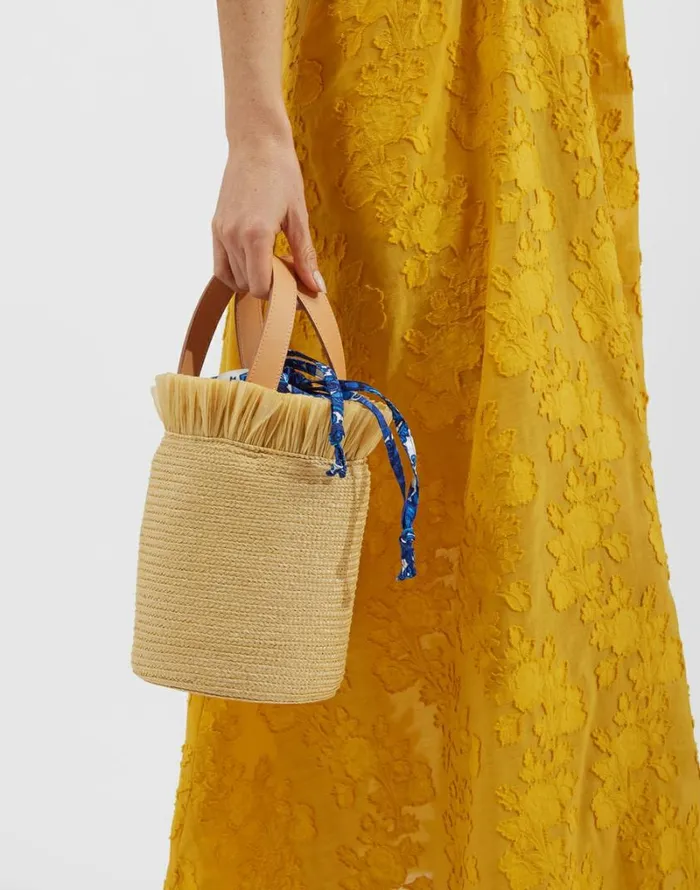 Ready To Wear Bags and Pochettes La Double J Fringe Secchiello Solid Light Beige Ready To Wear Bags and Pochettes La Double J Fringe Secchiello Solid Light Beige