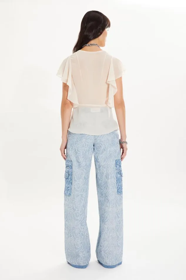 Readytowear Evening Tops Sonia Rykiel Chiffon Blouse