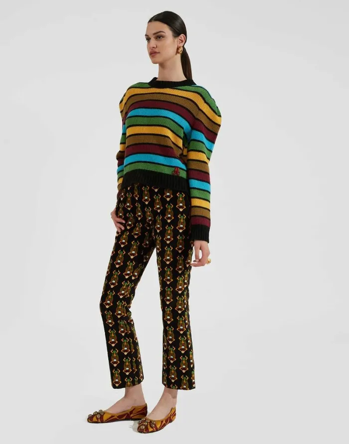Ready To Wear Knitwear La Double J Key Sweater Multicolor Ready To Wear Knitwear La Double J Key Sweater Multicolor